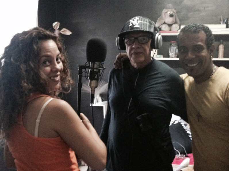 Marbys, Duni and Gato recording, Cuba 2015